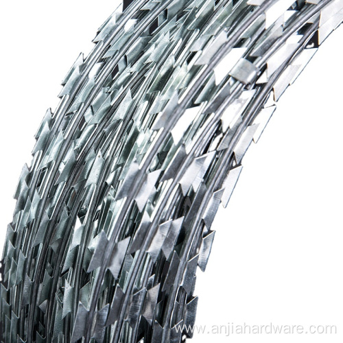 New Arrival Hot Dipped Galvanized Razor Wire